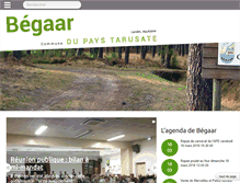 Tablet Screenshot of begaar.fr